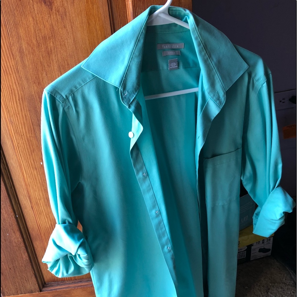 Mens long sleeve button up shirt